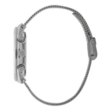 Rel贸gio Masculino Prata Cron贸grafo Vidro De Safira De Luxo Foto mini 2