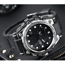 Rel贸gio Masculino Sanda Digital Resistente A 脕gua Preto Foto mini 2