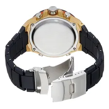 Rel贸gio Masculino Skmei 1016 Esportivo Amarelo Foto mini 3