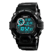 Rel贸gio Masculino Skmei 1019 Esportivo Digital Preto Foto mini 1