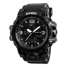 Relógio Masculino Skmei Anadigi 1155 Preto Foto  mini 1