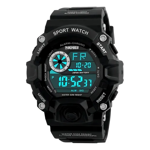Relogio Masculino Skmei S-shock Skmei 1019 Militar Foto 1