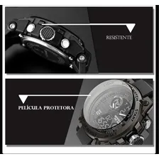 Relogio Masculino Sport Militar Shock Tatico Prova D'água Foto mini 4