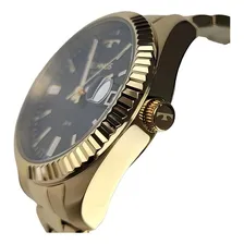 Rel贸gio Masculino Technos Riviera Dourado Foto mini 3