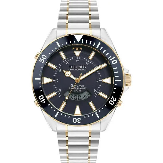 Rel贸gio Masculino Technos Skydiver Wt2050ai/1a - Prata Foto 1