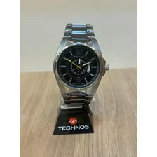 Relógio Masculino Technos Skymaster Prateado Foto mini  2