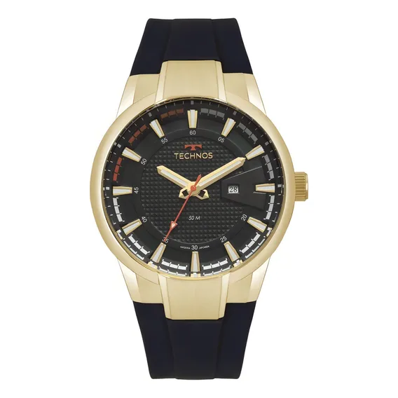 Relógio Masculino Technos Skymaster Preto Foto 1