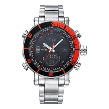 Rel贸gio Masculino Weide Anadigi Wh-5203 Foto mini 1