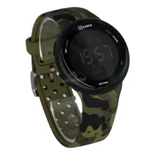 Rel贸gio Masculino X-games Digital Xmppd486 Verde Camuflado Foto mini 4