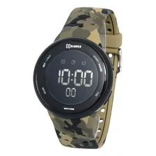Rel贸gio Masculino X-games Digital Xmppd486 Verde Camuflado Foto mini 1