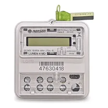 Relógio Medidor de Energia Nansen Monofásico Lumen 4 MD Foto mini 1