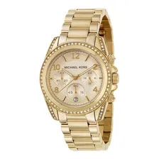 Rel贸gio Michael Kors 5166 Dourado Gold Foto mini 1