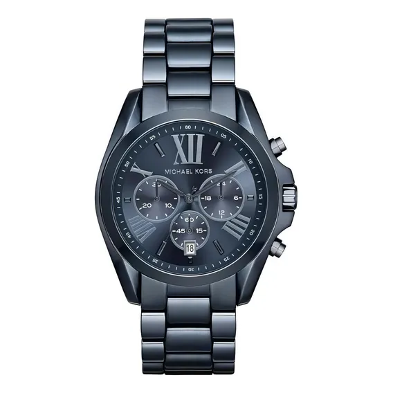 Rel贸gio Michael Kors Bradshaw Azul Mk6248 Original Foto 1