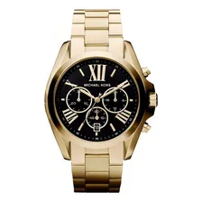 Rel贸gio Michael Kors Feminino Bradshaw Mk5739/4pn Dourado Foto mini 1