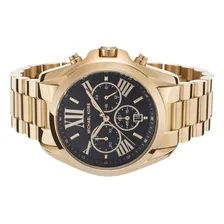 Rel贸gio Michael Kors Feminino Bradshaw Mk5739/4pn Dourado Foto mini 4