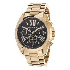 Rel贸gio Michael Kors Feminino Bradshaw Mk5739/4pn Dourado Foto mini 3