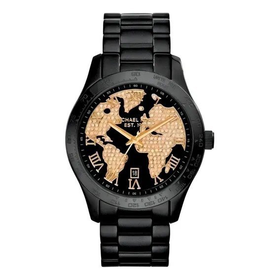 Rel贸gio Michael Kors Layton Watch Mk6091/1yn Anal贸gico 45mm Foto 1