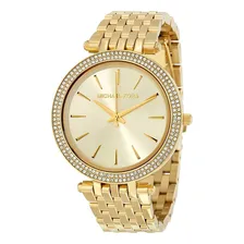 Rel贸gio Michael Kors Mk3191 Darci Glitz Pave Dourado Bizel Foto mini 1