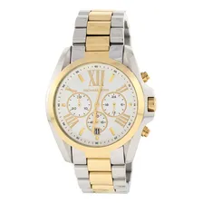 Rel贸gio Michael Kors Mk5627 Bradshaw Misto Original Dourado Cor da correia Prata/Dourado Cor do fundo Prata Foto mini 1