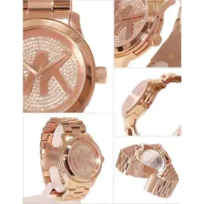 Rel贸gio Michael Kors Mk5661 Runway Original Rose Eua Foto mini 2