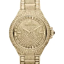 Rel贸gio Michael Kors Mk5720 Camille Swarovsk Original Eua Cor da correia Dourado Cor do bisel Dourado Cor do fundo Dourado Foto mini 4