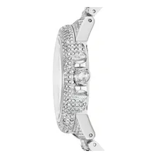 Rel贸gio Michael Kors Mk5869 Prata Svarowski Cravejado Foto mini 2
