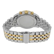 Relogio Michael Kors Mk5955 Lexington Mother Of Eua Pearl Cor da correia Prateado Cor do bisel Dourado Cor do fundo Prateado Foto mini 2