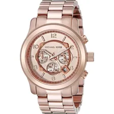 Rel贸gio Michael Kors Mk8096 Oversized Original Rose Foto mini 1