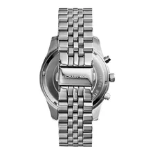 Relogio Michael Kors Mk8280 Lexington Azul Prata E Foto mini 3