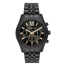 Relógio Michael Kors Mk8603 Lexington Preto Original Foto mini  3