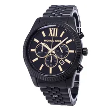 Relógio Michael Kors Mk8603 Lexington Preto Original Foto  mini 1