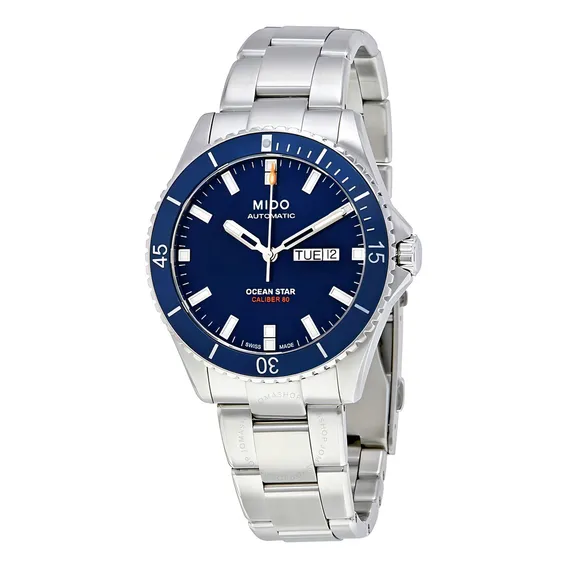 Rel贸gio Mido Ocean Star Azul Automatico Foto 1