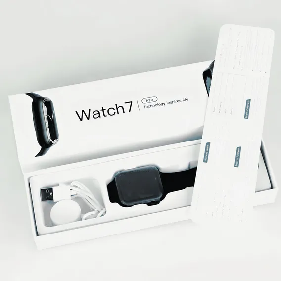 Relógio Monitor Cardíaco Smartwatch Iwo W27 Pro Série 7 Foto 1