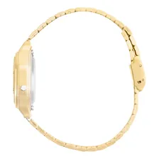 Rel贸gio Mormaii Feminino Vintage Dourado Foto mini 2