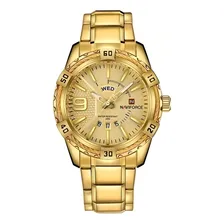 Relogio Naviforçe Masculino Esportivo Pulseira Aço Nav9117* Foto mini  3