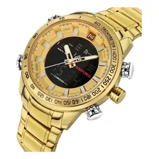 Rel贸gio Naviforce Masculino Modelo 9093 Anal贸gico E Digital Foto mini 2
