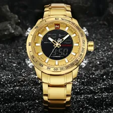 Rel贸gio Naviforce Masculino Modelo 9093 Anal贸gico E Digital Foto mini 3