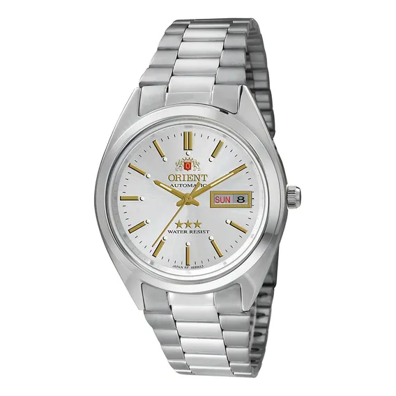 Relógio Orient Automático Original Prata 469wa3f B1sx Foto 1