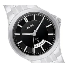 Relógio Orient Classico Calendário Aço Mbss1118a Foto  mini 1