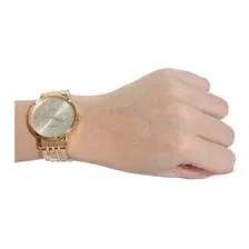 Rel贸gio Orient Feminino Fgss1163 C1kx Dourado Analogico Foto mini 2