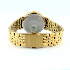Rel贸gio Orient Feminino Fgss1164 B1kx Dourado Analogico Cor do fundo Prata Foto mini 4