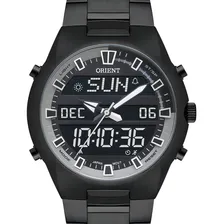 Rel贸gio Orient Masculino Anadigi Preto Original Prova Dagua Foto mini 1