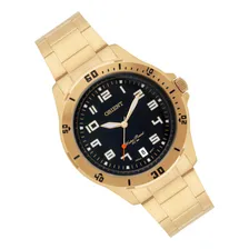 Relógio Orient Masculino Dourado - Mgss1105a P2kx Cor do fundo Preto Foto mini  2