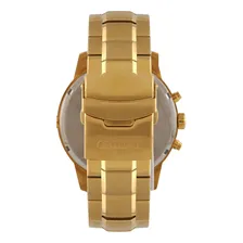 Relógio Orient Masculino Dual Time Aço Dourado Mgsst001 P1kx Foto mini  2