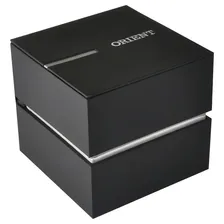 Relogio Orient Masculino Fundo Azul Slim Minimalista Foto mini 2