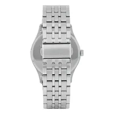 Relogio Orient Masculino Fundo Azul Slim Minimalista Foto mini 4