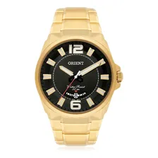 Relogio Orient Masculino Mgss1157 P2kx Dourado Preto Foto mini 1