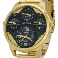 Relogio Orient Masculino Mgsst002 P2kx Dourado Lançamento Foto  mini 1