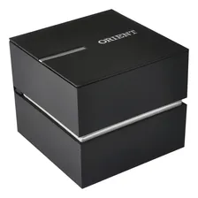 Relogio Orient Masculino Mysct001 G1mx Grafite Couro Marrom Foto mini 2