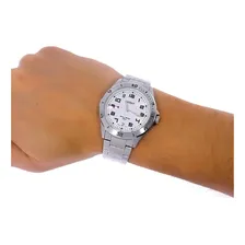 Rel贸gio Orient Masculino Prata Anal贸gico Mbss1155a S2sx Foto mini 2